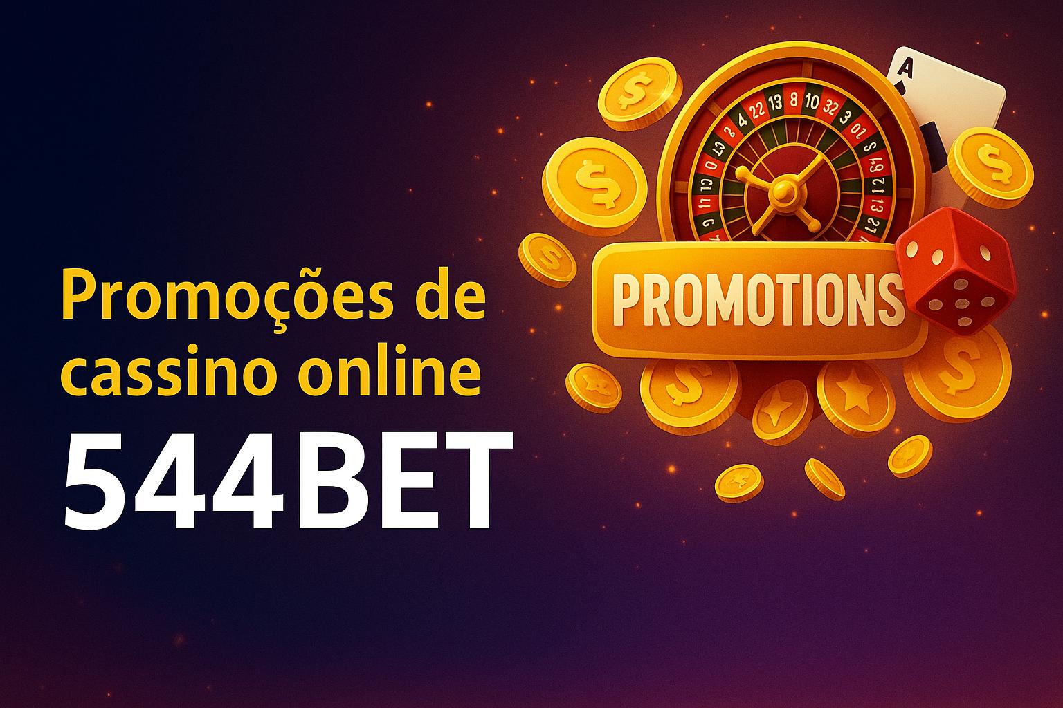 O bônus promocional 544BET é uma ótima maneira de começar sua aventura